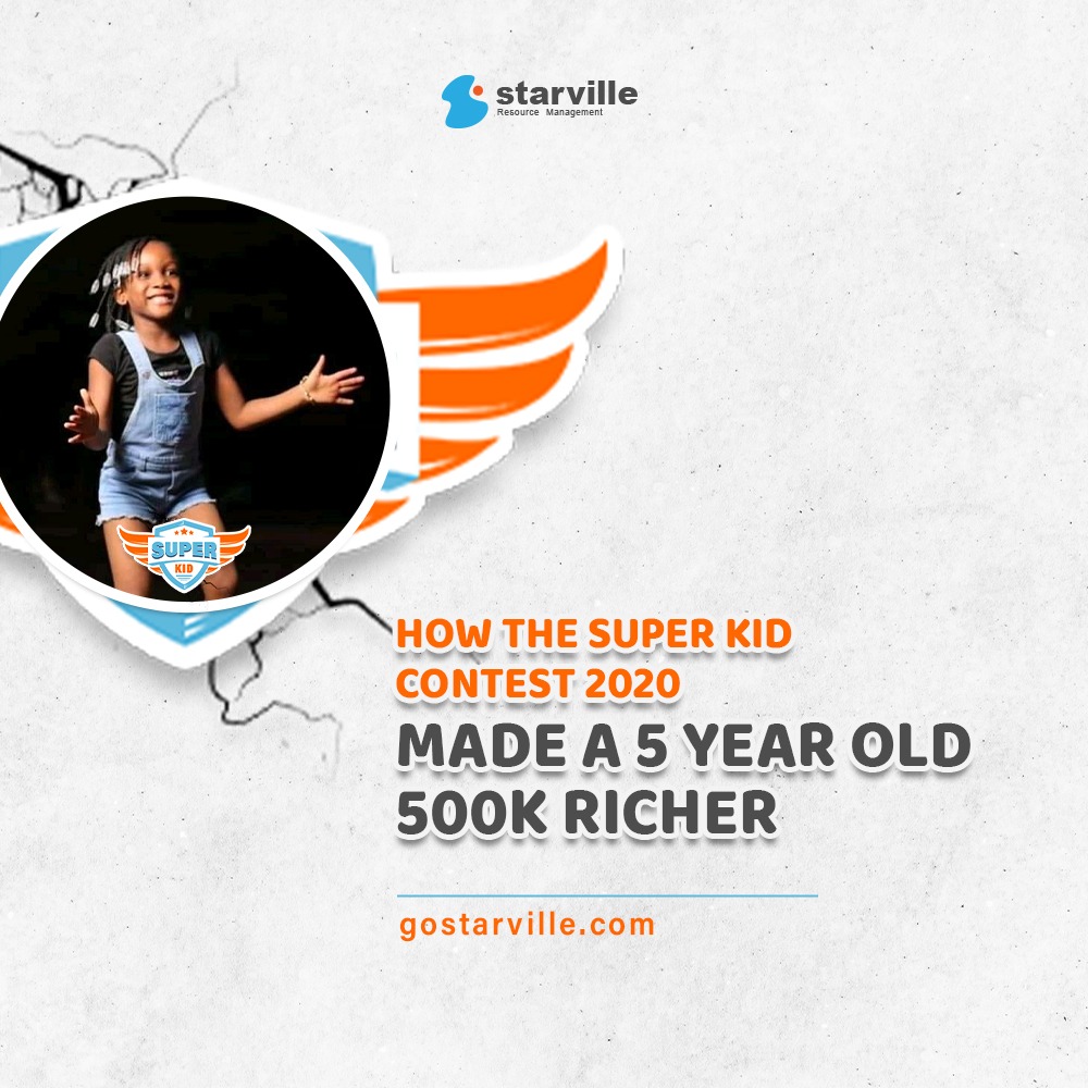 REVEALED: How the 2020 Super Kids Contest made this 5-year old 500k richer within two months.